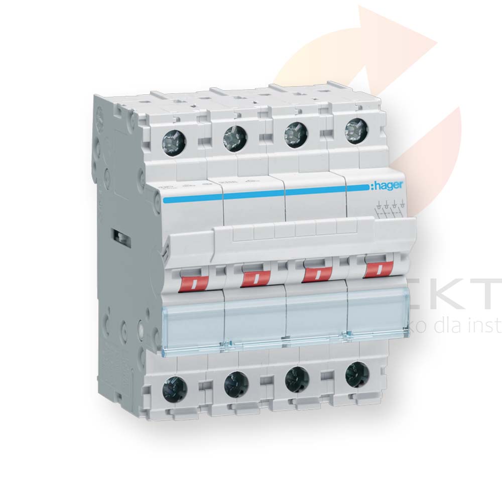 HAGER rozłącznik modułowy 40A 4P SBN440 - Hurtownia Elektryczna Lux-Elektro Rzeszów Tyczyn | Sklep Elektryczny Online