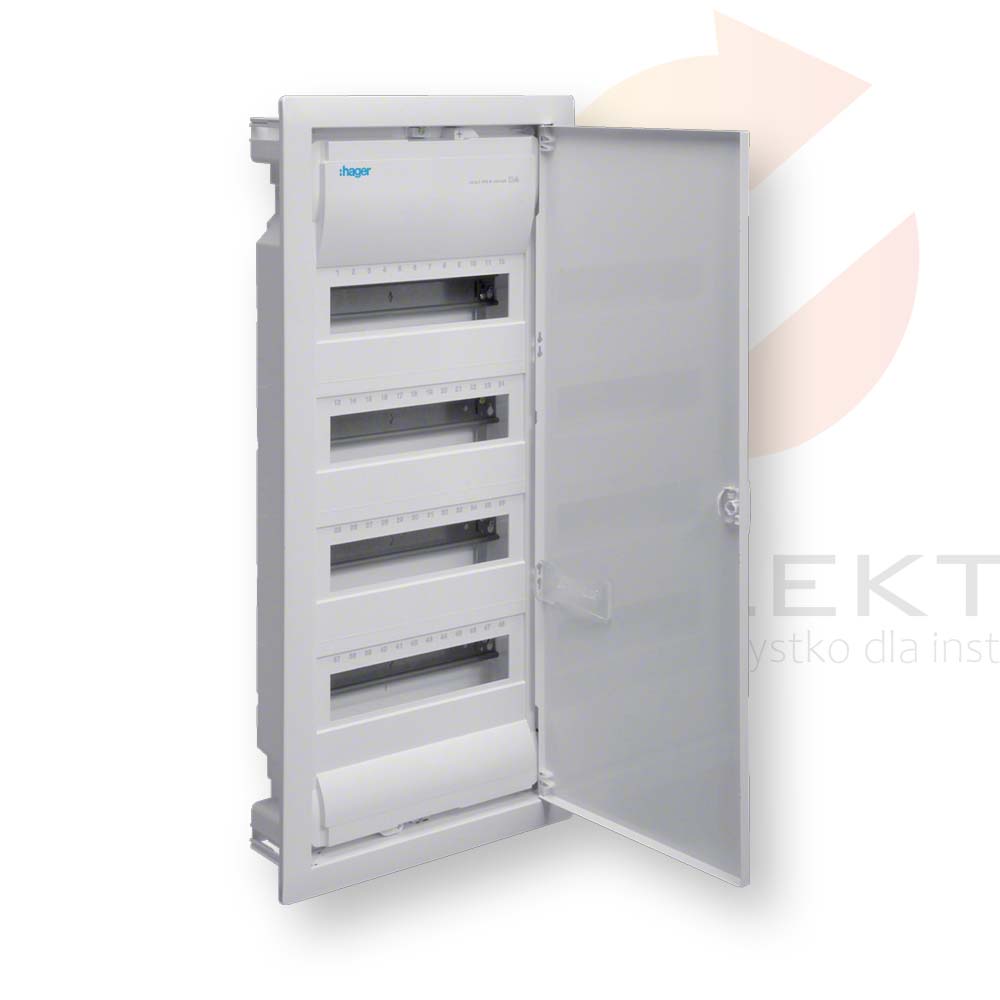 Rozdzielnica modułowa podtynkowa 4x12 4R/48M II kl IP30 Volta QC VU48AT Hurtownia Elektryczna Lux-Elektro Rzeszów Tyczyn | Sklep Elektryczny Online