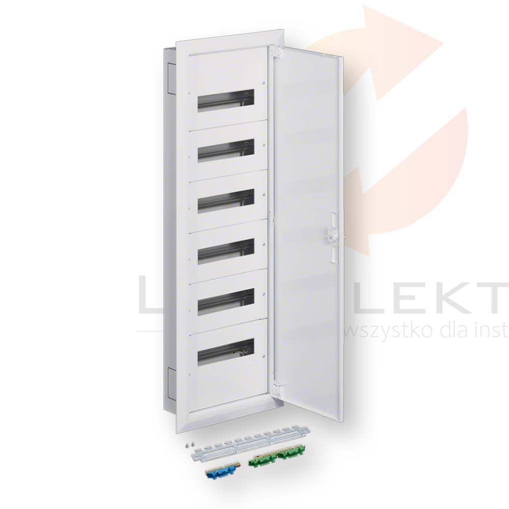 Rozdzielnica modułowa 6x12 podtynkowa IP30 FW612FT  Hurtownia Elektryczna Lux-Elektro Rzeszów Tyczyn | Sklep Elektryczny Online