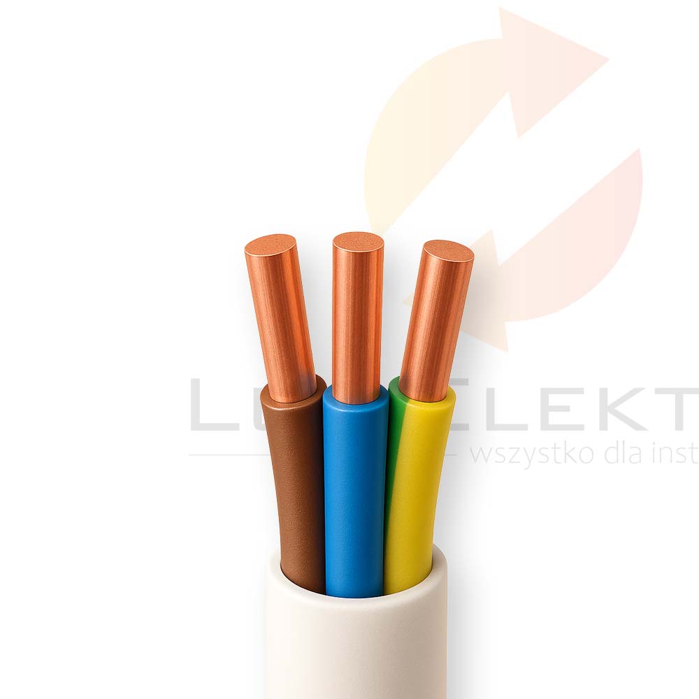 Przewód YDY 3x4 żo 450/750V /100m/ NKT Hurtownia Elektryczna Lux-Elektro Rzeszów Tyczyn | Sklep Elektryczny Online
