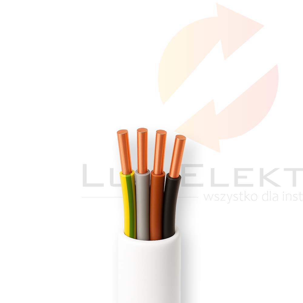 Przewód YDY 4x1,5 żo 450/750V /100m/ NKT Hurtownia Elektryczna Lux-Elektro Rzeszów Tyczyn | Sklep Elektryczny Online