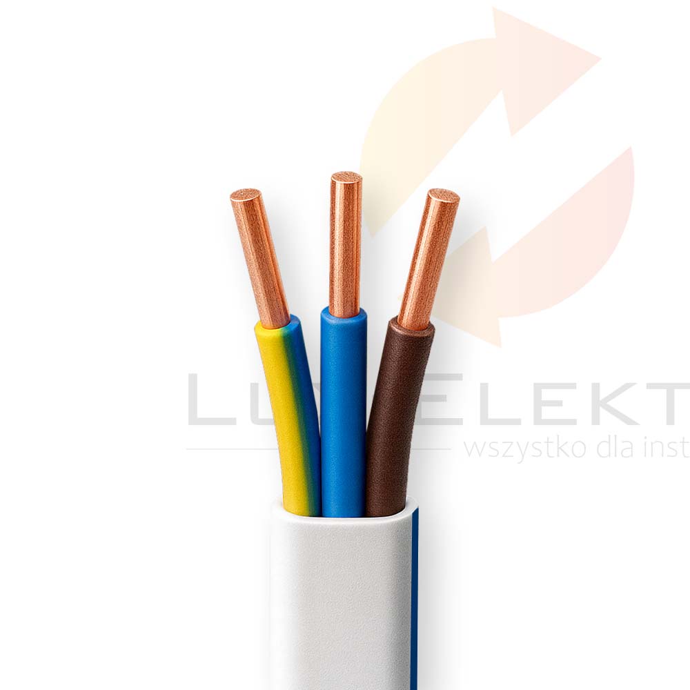 Przewód NKT instal PLUS YDYp 3x1,5 żo 450/750V /50m/ Hurtownia Elektryczna Lux-Elektro Rzeszów Tyczyn | Sklep Elektryczny Online