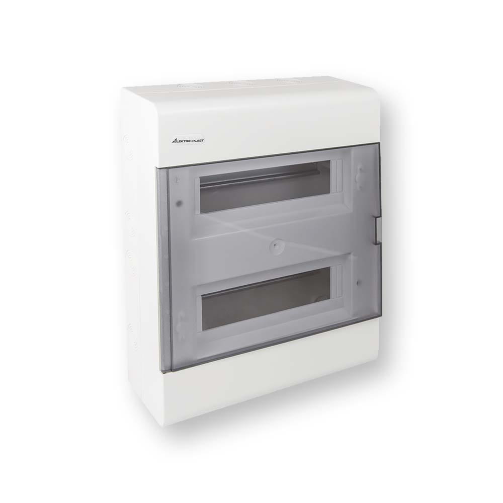 Rozdzielnica modułowa 2x12 natynkowa IP40 SRn-24 1.6 Hurtownia Elektryczna Lux-Elektro Rzeszów Tyczyn | Sklep Elektryczny Online
