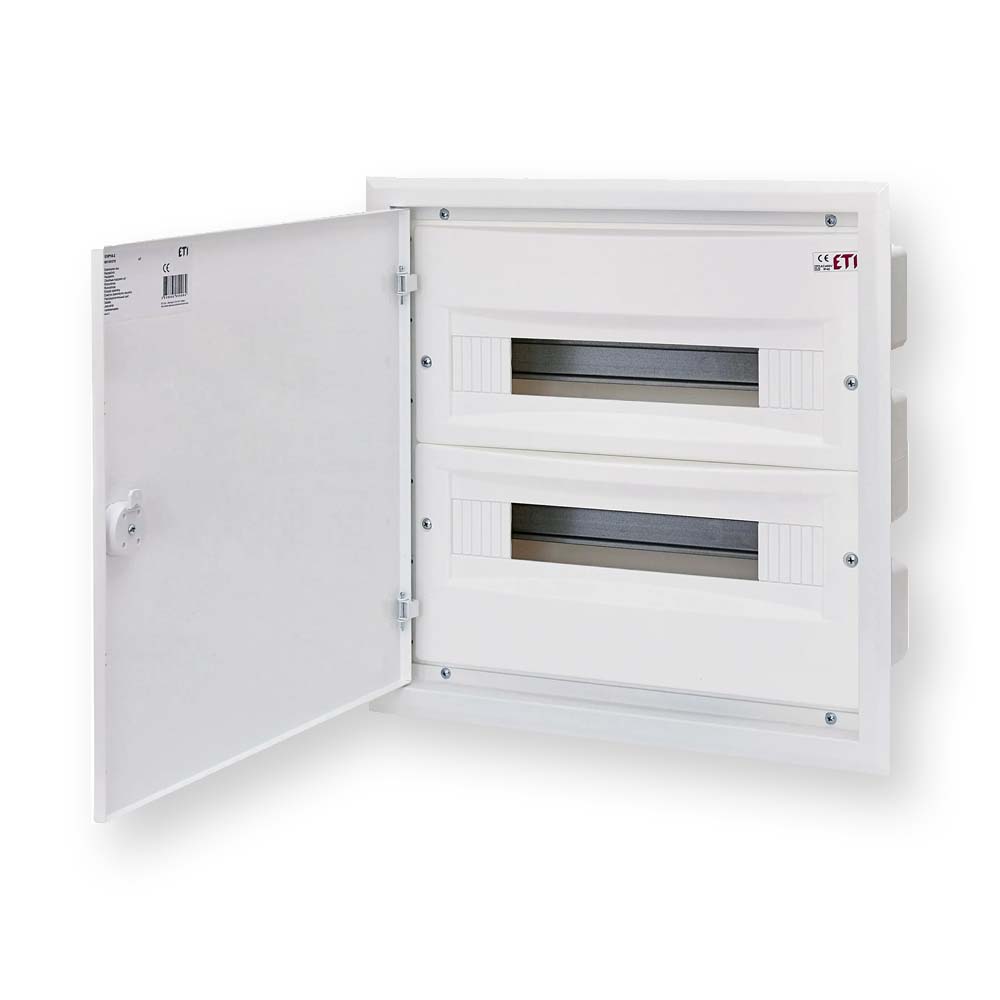 Rozdzielnica modułowa 2x18 podtynkowa /drzwi metal/ ERP18-2 DIDO 001101210 ETI Hurtownia Elektryczna Lux-Elektro Rzeszów Tyczyn | Sklep Elektryczny Online