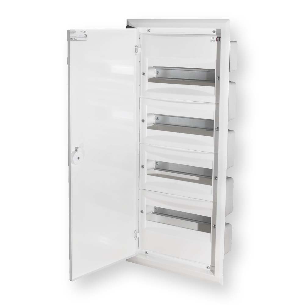 Rozdzielnica modułowa 4x12 podtynkowa /dzwi metal/ ERP12-4 DIDO 001101206 ETI Hurtownia Elektryczna Lux-Elektro Rzeszów Tyczyn | Sklep Elektryczny Online