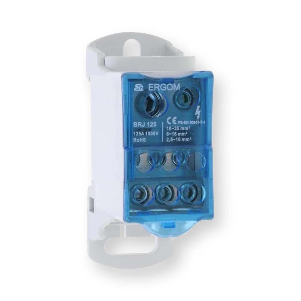 Blok rozdzielczy BRJ 125 R33RA-02030102201 ERGOM Hurtownia Elektryczna Lux-Elektro Rzeszów Tyczyn | Sklep Elektryczny Online