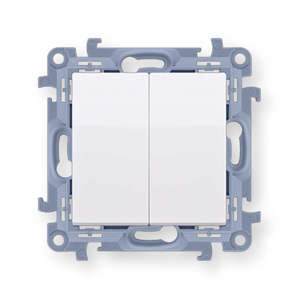 Simon 10 Łącznik świecznikowy 10AX 250V~ /szybkozłącza/ biały CW5C.01/11 Hurtownia Elektryczna Lux-Elektro Rzeszów Tyczyn | Sklep Elektryczny Online