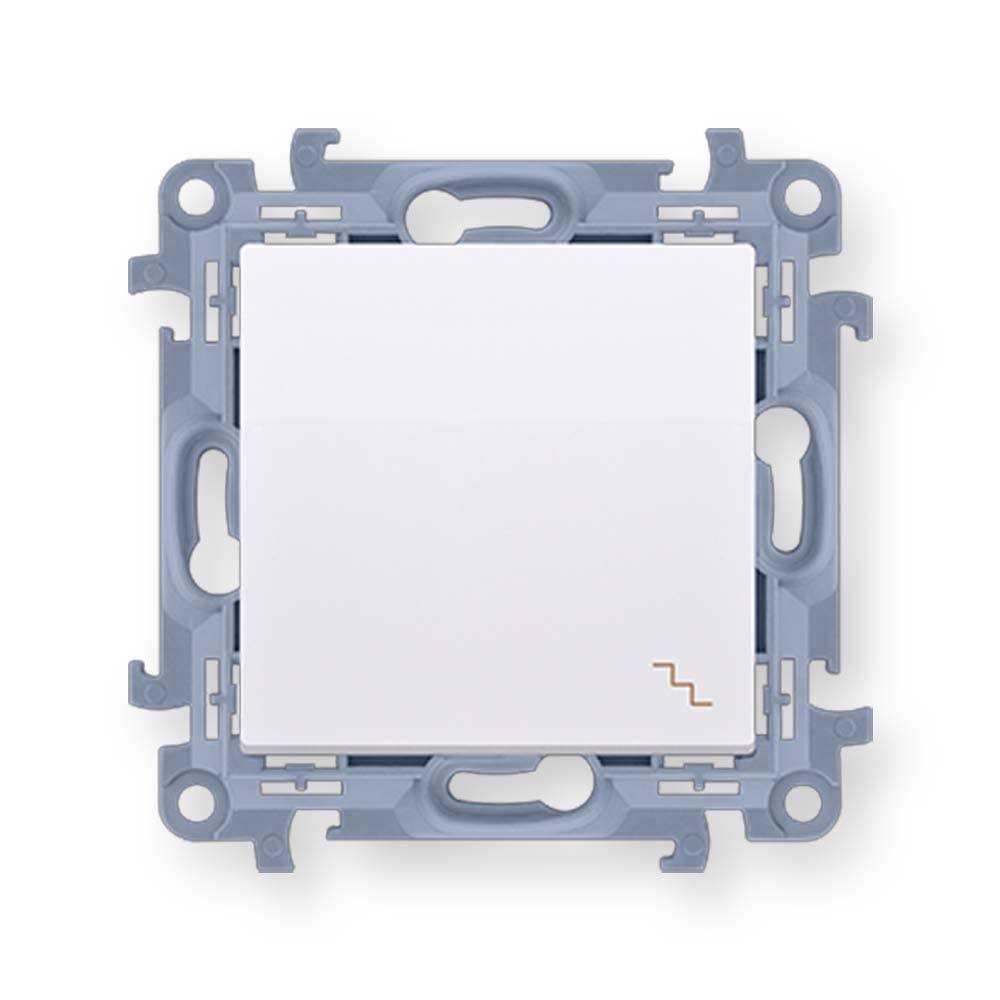 Simon 10 Łącznik schodowy 10AX 250V~ /szybkozłącza/ biały CW6C.01/11 Hurtownia Elektryczna Lux-Elektro Rzeszów Tyczyn | Sklep Elektryczny Online